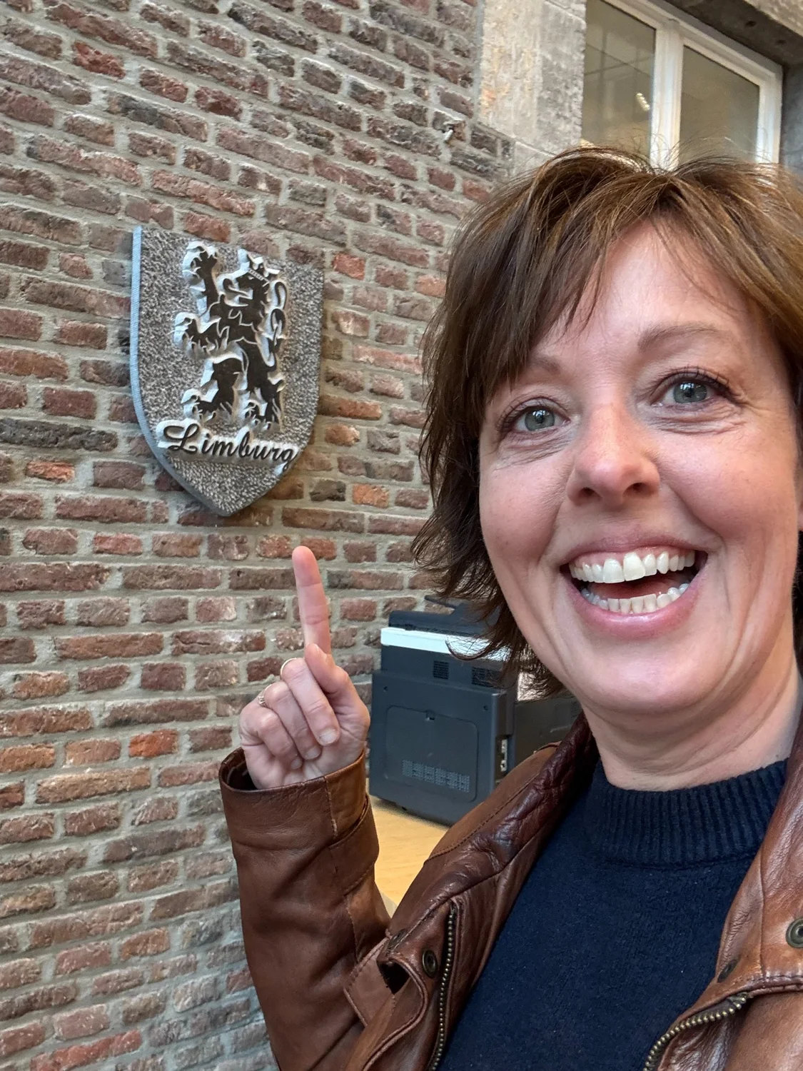 Herma Westenberg op de locatie in Roermond waar MKB Limburg en Senioren Limburg werken