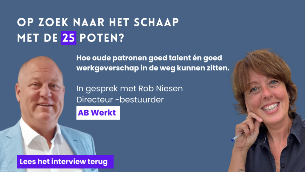 Rob Niesen en Herma Westenberg: op zoek naar het schaap met de 25 poten?